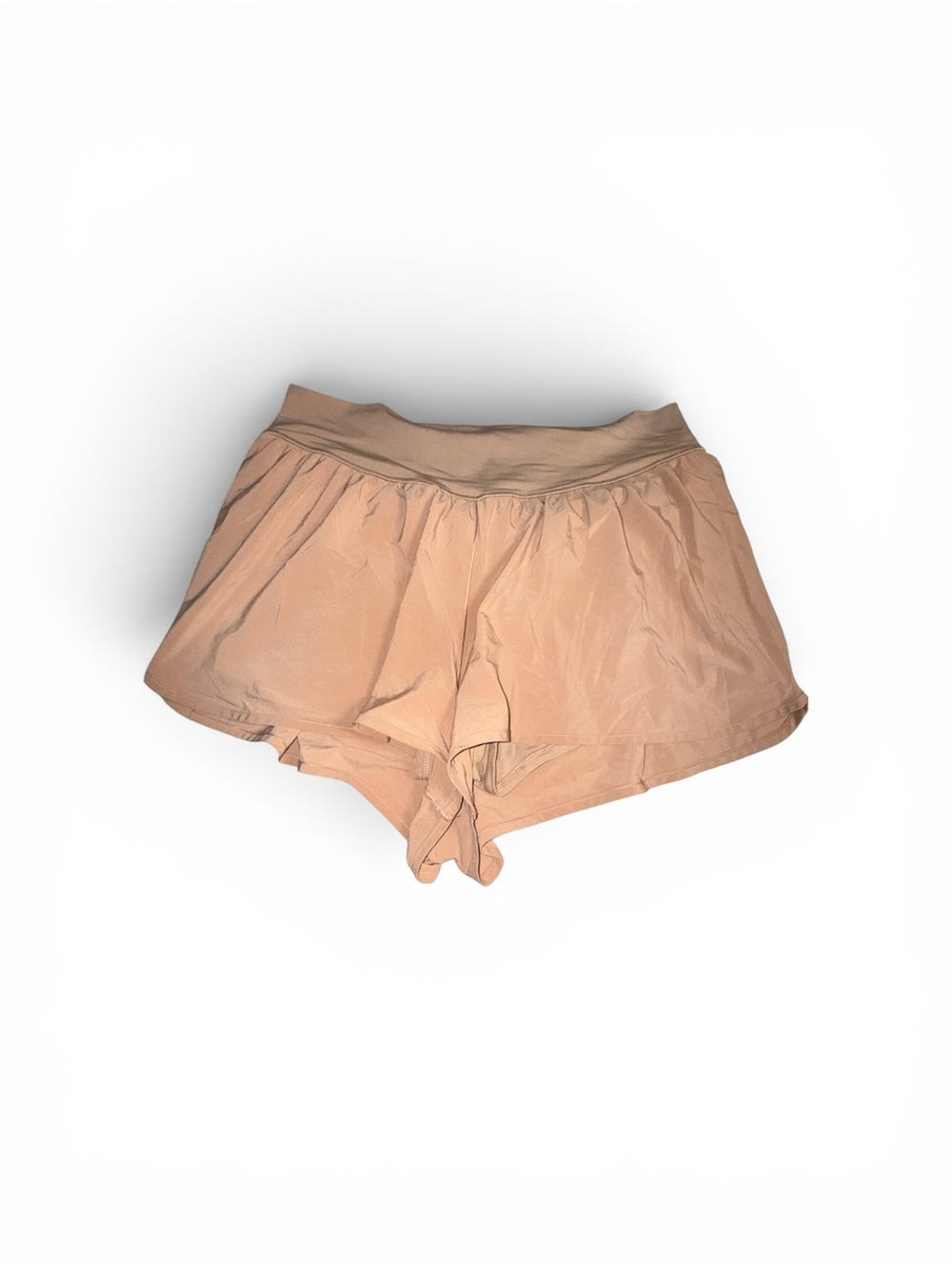 aerie Lightweight Tan Running Shorts
